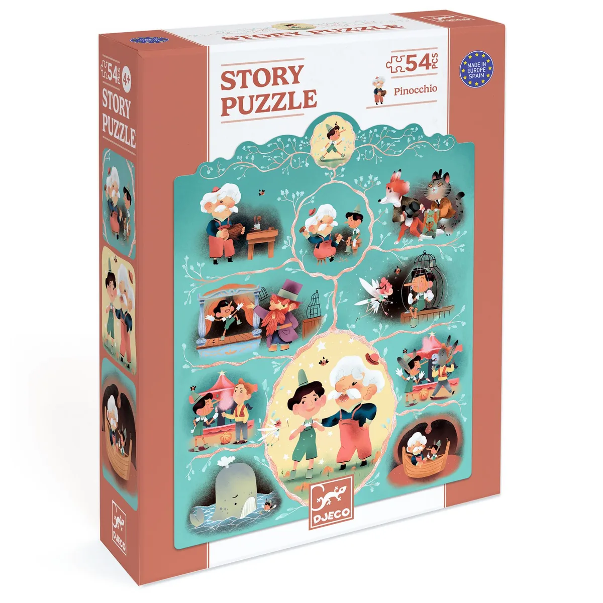 Mese puzzle – Pinokkió, 54 db-os