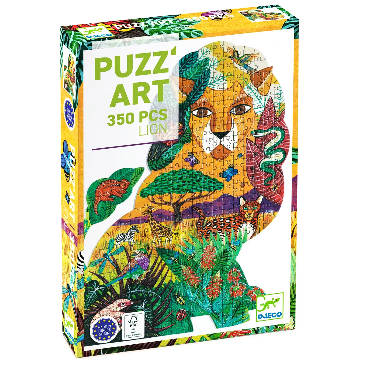 Művész puzzle – Oroszlán, 350 db-os